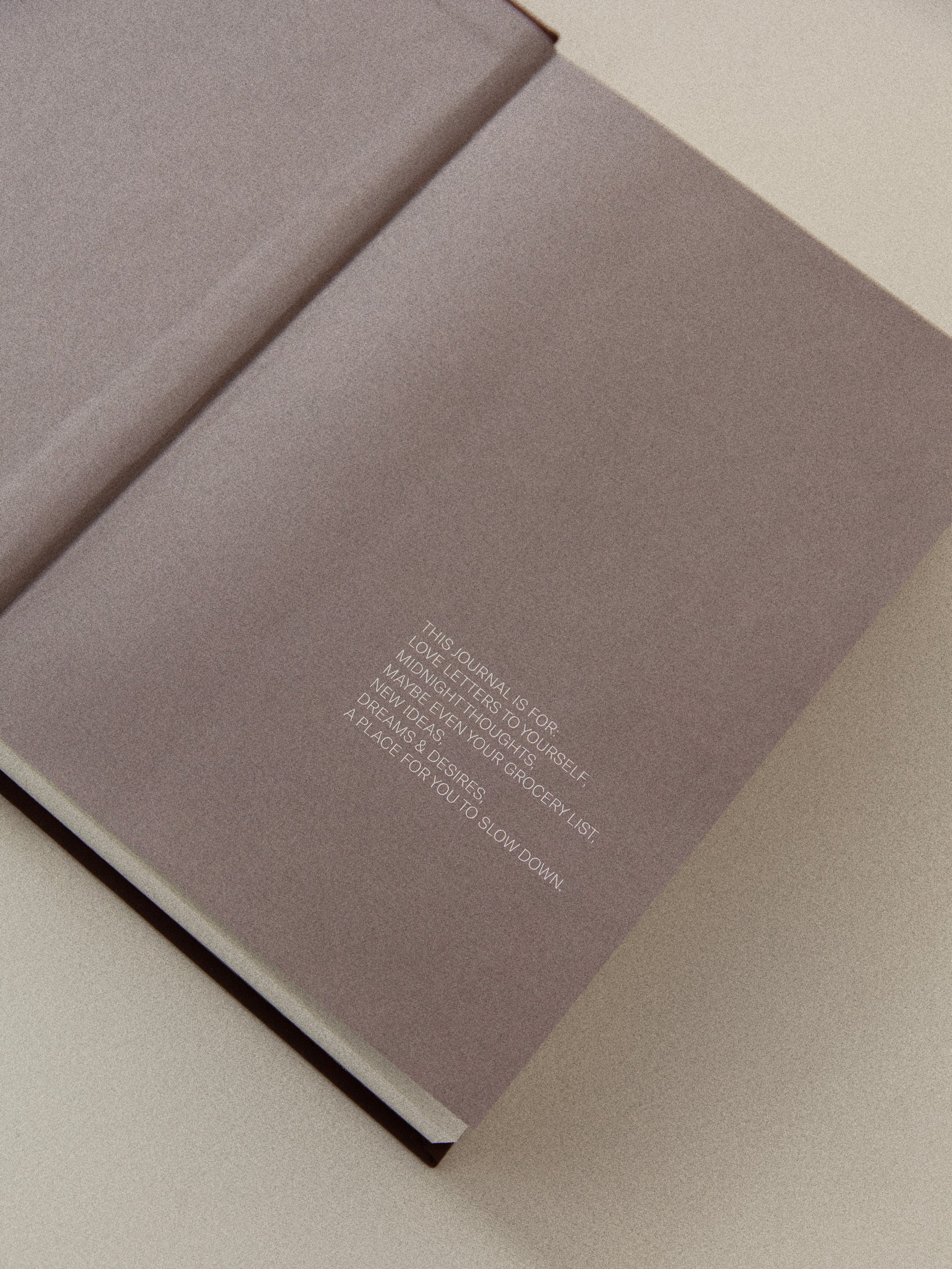 REFLECTIONS LINEN JOURNAL